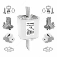 Sug'urta PN2 400/355 Aloqa bazasi (ushlagichi) va mahkamlagichlari bilan to'liq jihozlangan