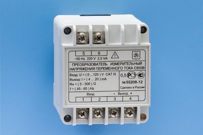 E855 o'zgaruvchan voltaj o'lchash konvertori