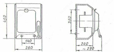Ящик силовой с рубильником ЯБПВ-4 400А У3 IP21 без ПН2 Оптом и розница