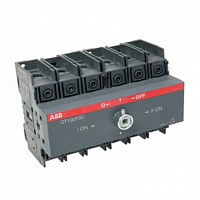 Реверсивный рубильник OT315E03C до 315A 3 полюсный (без ручки управления) - от {0} сум