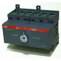 Рубильник реверсивный OT63F3C до 63А 3-полюсный для установки на DIN-рейку или монтажную плату (без ручки) - от {0} сум