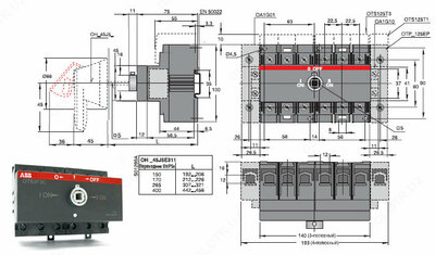 80A gacha qaytariladigan OT80F3C tugmachasi (boshqaruv tutqichisiz)