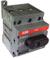 Рубильник OT80F3 до 80А 3х-полюсный для установки на DIN-рейку или монт.плату (с резерв. ручкой) - от {0} сум