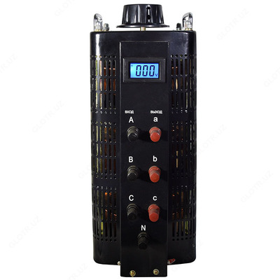 SUNTEK 6000VA avtotransformatori LATR uch fazali 0-430 Volt (8A) SUNTEK 6000VA avtotransformatori LATR uch fazali 0-430 Volt (8A)