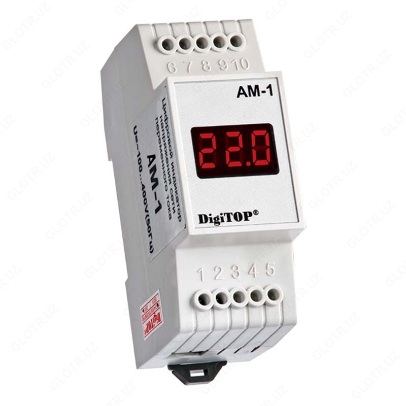 Ampermetr raqamli AM-2 220V bitta fazali