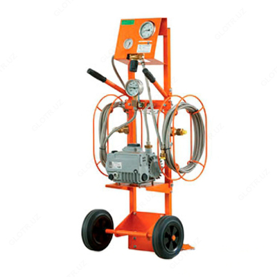 DILO 3-001-4-R022 havoni evakuatsiya qilish va SF6 to'ldirish moslamasi (balans bilan)