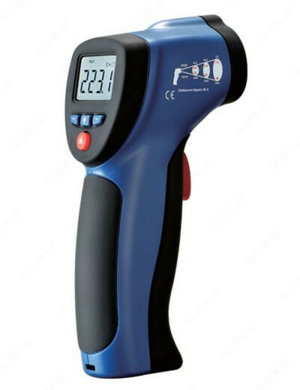 DT-8862 - ikkita lazerli belgilash moslamasiga ega ixcham pirometr