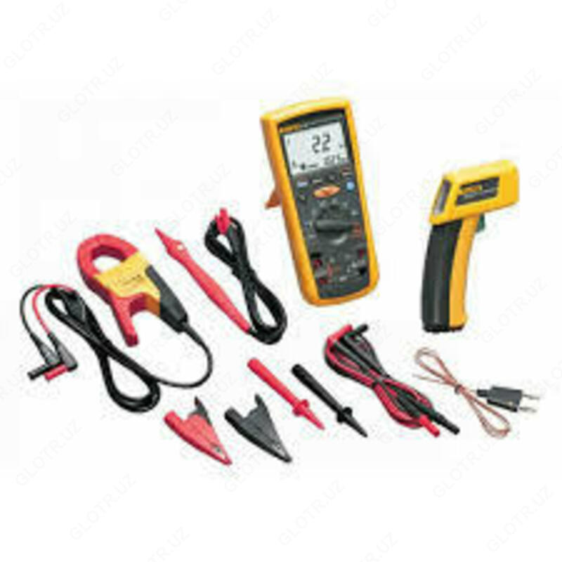 Fluke 1587KIT / 62MAX + FC simsiz Megohm o'lchov vositasi to'plami + qisqich o'lchagich + infraqizil termometr