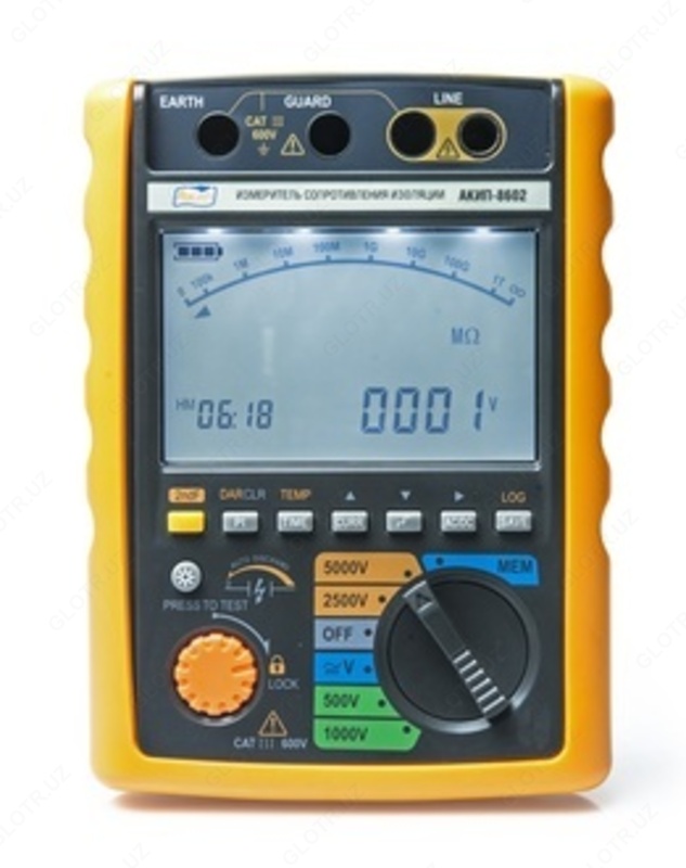 AKIP-8602/1 - izolyatsiyaga qarshilik o'lchagich