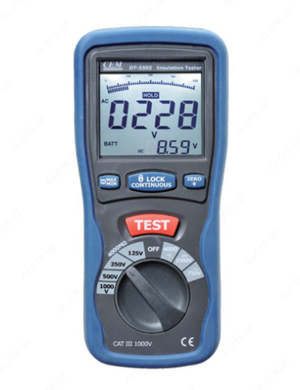 DT-5505 — мегаомметр
