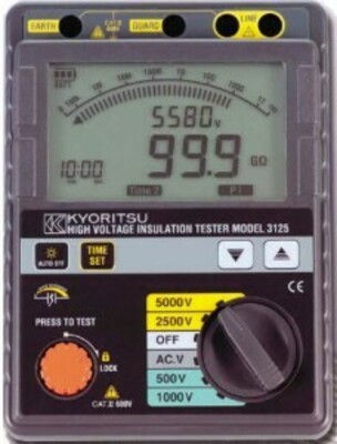 KEW 3125A — мегаомметр цифровой - от 10 сум / шт.
