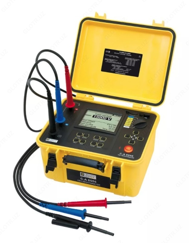 C.A 6555 — измеритель сопротивления изоляции до 15 кВ постоянного тока