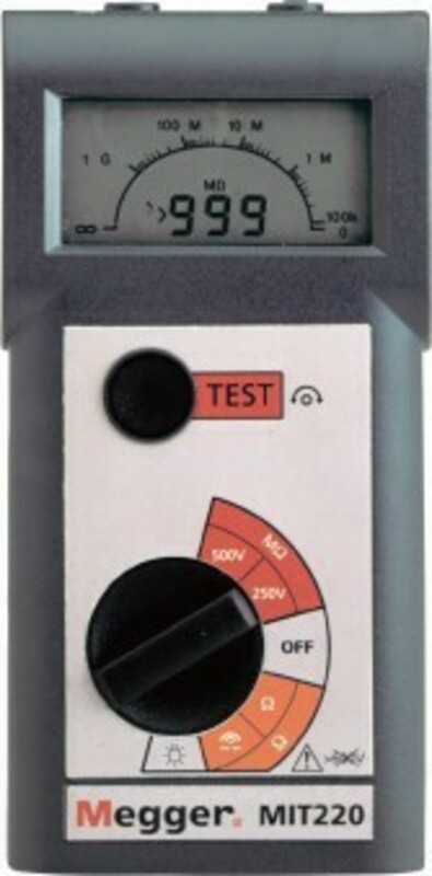 MIT220 — мегаомметр