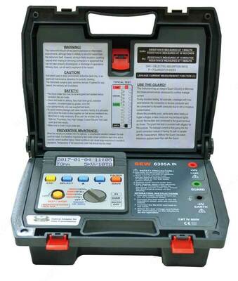 6305A IN — измеритель сопротивления изоляции