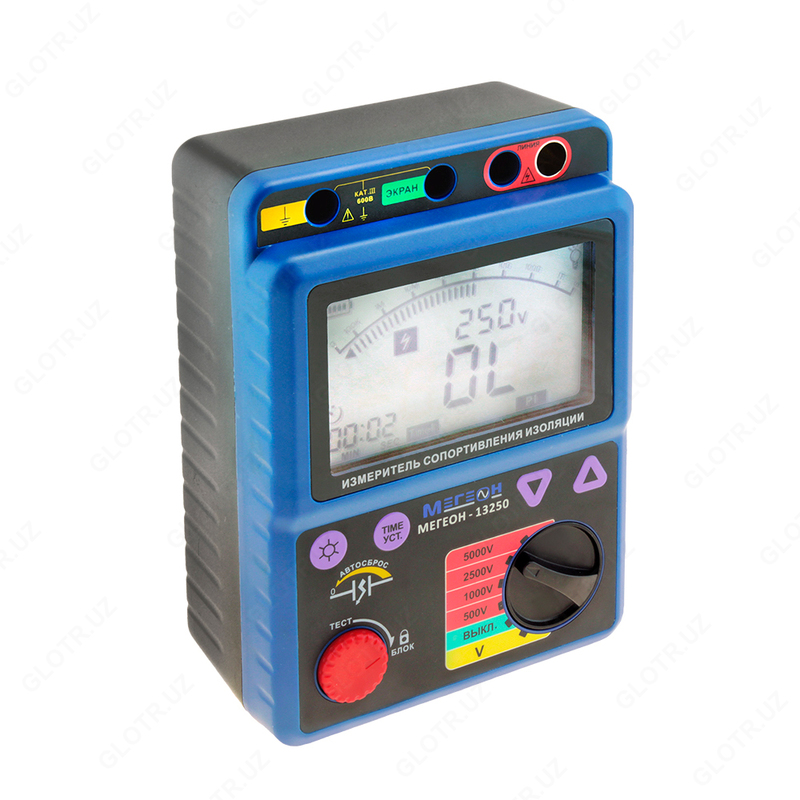 MEGEON 13250 - izolyatsiyaga qarshilik o'lchagich (megohmmetr)