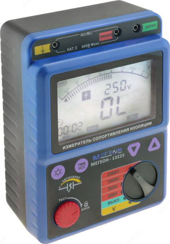 MEGEON 13225 - izolyatsiyaga qarshilik o'lchagich (megommetr)