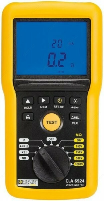 C.A 6524 — измеритель сопротивления изоляции