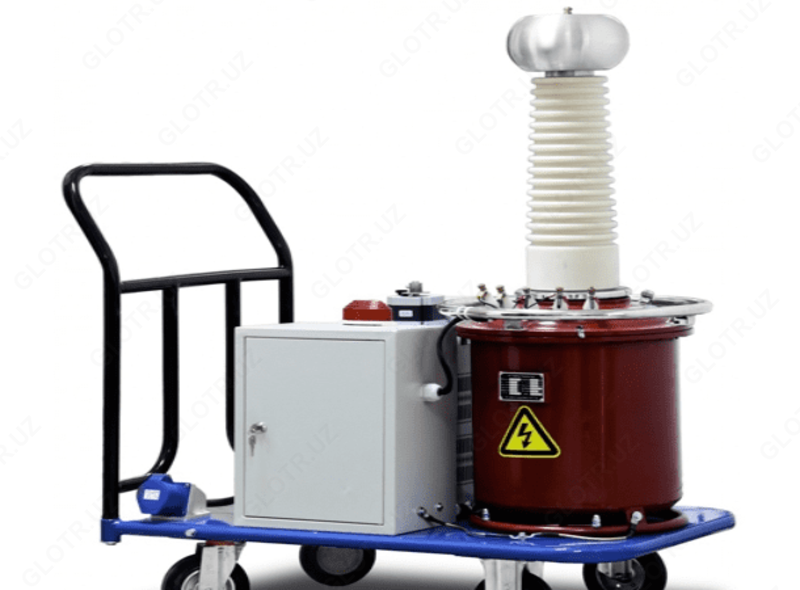 AIST 100M (G) - gaz izolyatsiya qilingan transformator bilan dielektriklarni sinash uchun asbob
