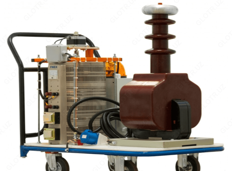 AIST 100M - dielektriklarni quruq transformator bilan sinash uchun apparat