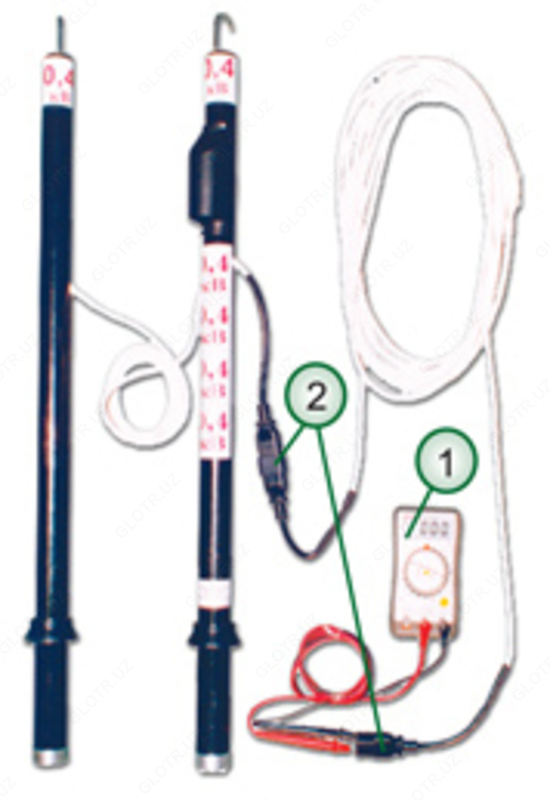UNVL-0.4M-UNTECH - elektr izolyatsiya qilingan VONATEX yo'naltirilgan chiroqli kuchlanish ko'rsatkichi