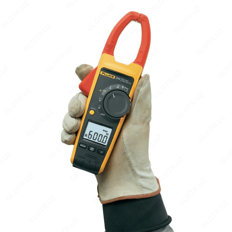 Fluke 374 — токоизмерительные клещи с измерением истинного среднеквадратичного значения переменного тока