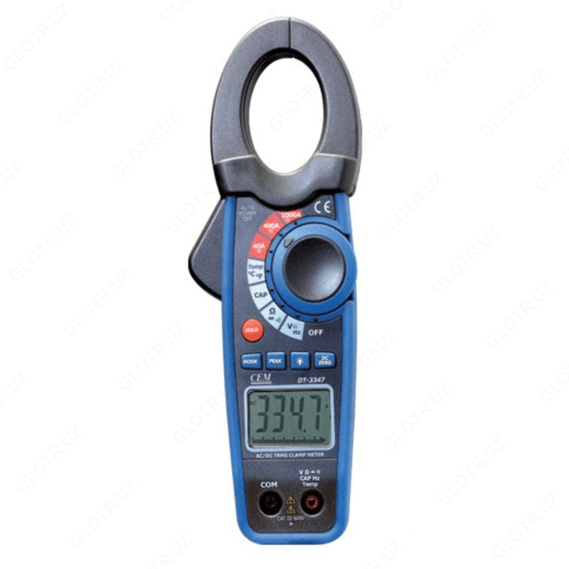 DT-3347 - Haqiqiy RMS oqim qisqichi (AC / DC)