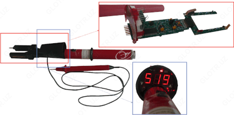 КТ-1000А — клещи электроизмерительные цифровые