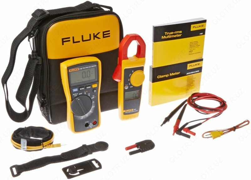 Fluke 116/323 multimetri va qisqich to'plami