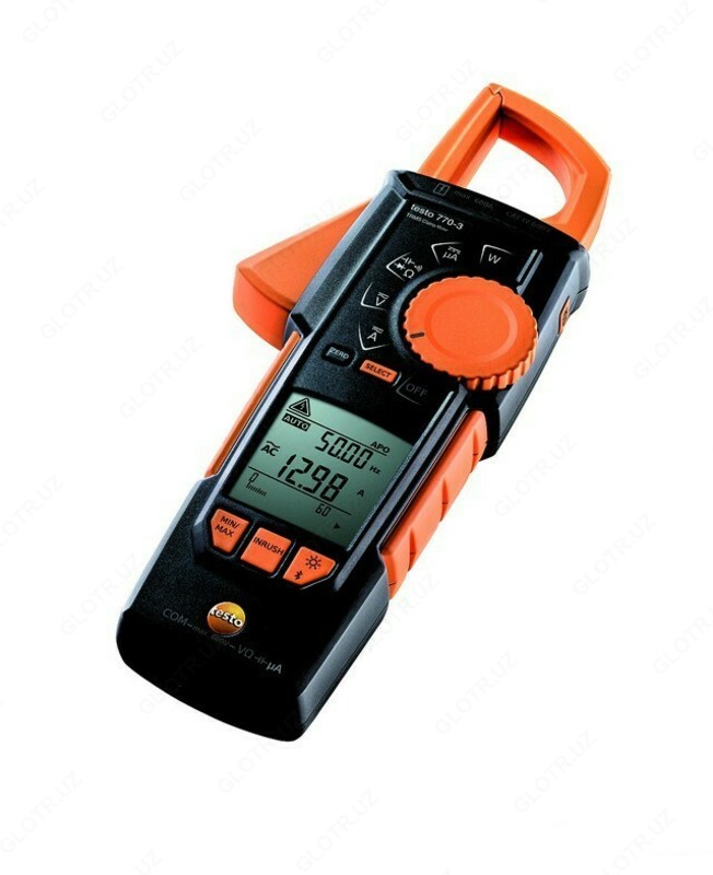 testo 770-3 — токовые клещи с функцией измерения истинного СКЗ