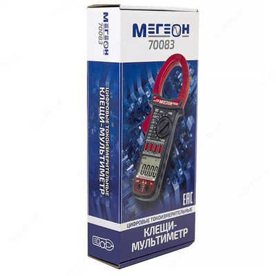 от 10 сум / шт. МЕГЕОН 70083 — цифровые токоизмерительные клещи
