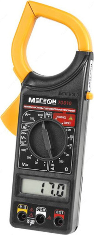 МЕГЕОН 70010 — цифровые токоизмерительные клещи