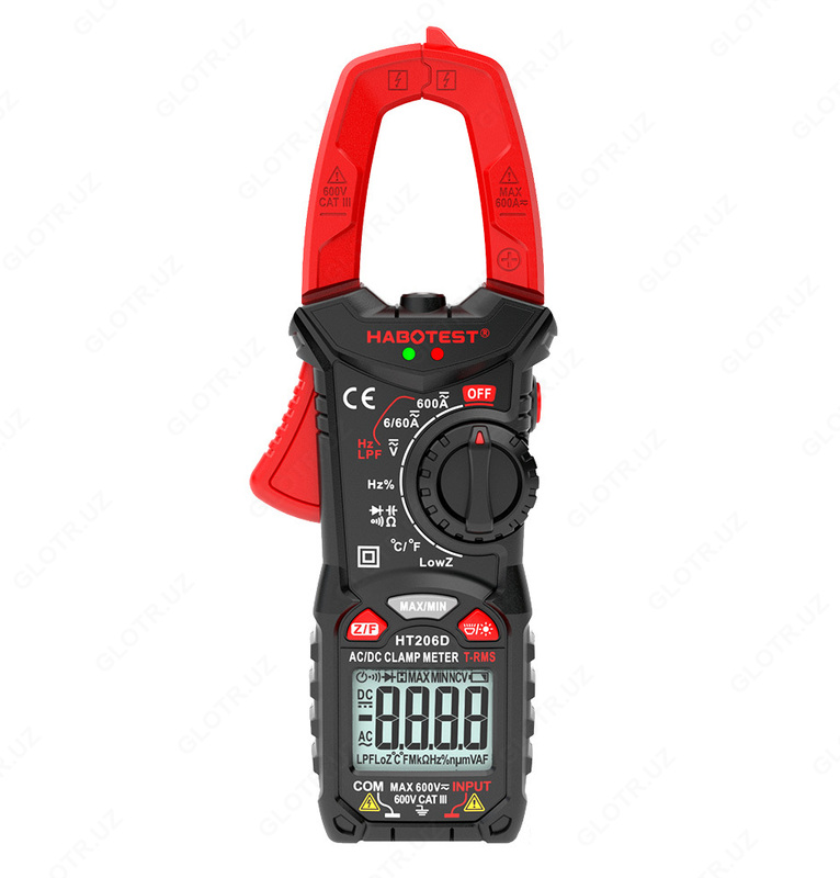 HT206D - oqim o'lchash penslari True RMS AC / DC