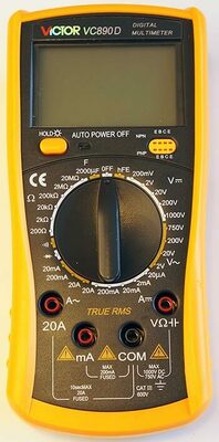 Viktor VC890D - raqamli multimetr