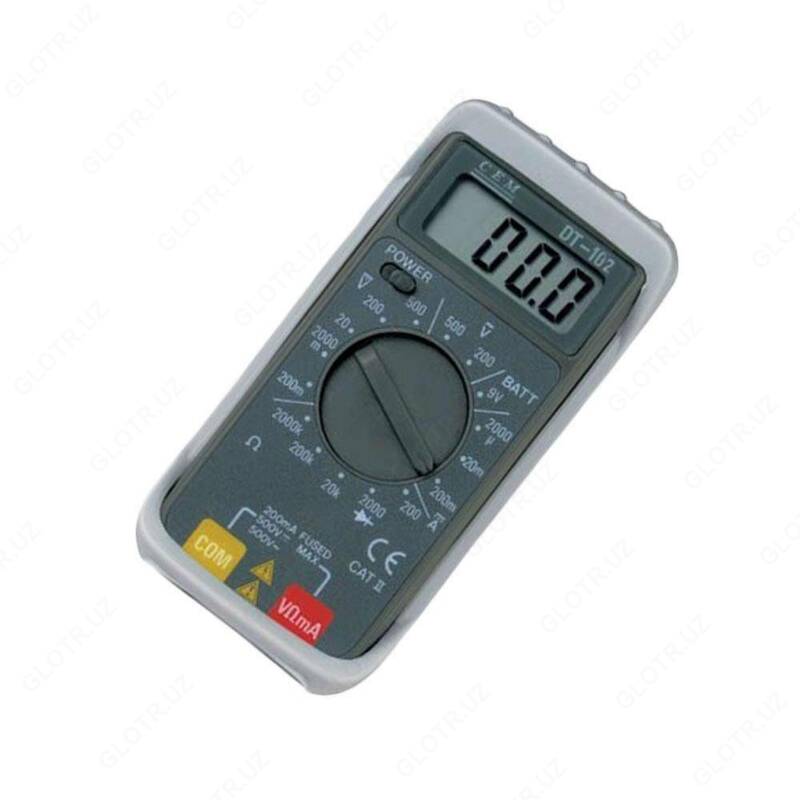 DT-102 — мультиметр цифровой