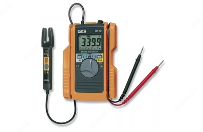 HT12 - o'rnatilgan qisqich bilan cho'ntak raqamli multimetr