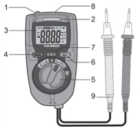 DT-218 — мультиметр цифровой - от 10 сум