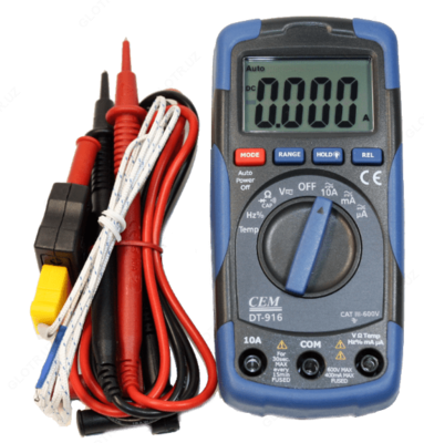 DT-916 — цифровый мультиметр