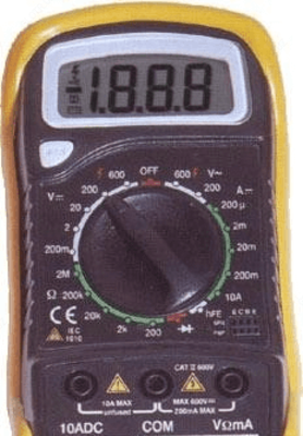MAS830B — цифровой мультиметр - от 10 сум / шт.