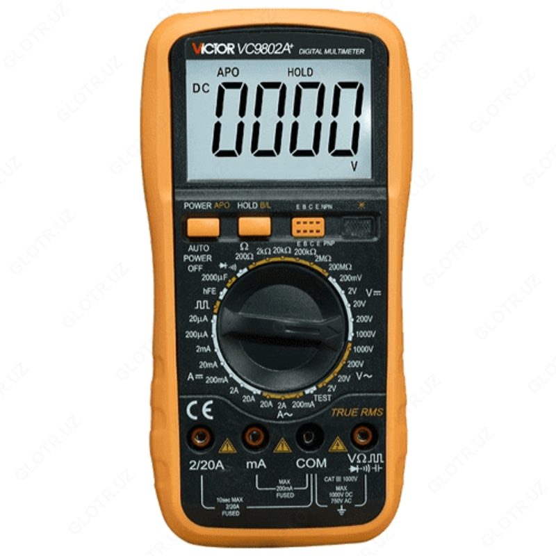 Victor VC9802A+ — мультиметр цифровой