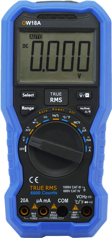 OW18A - Haqiqiy RMS raqamli multimetri