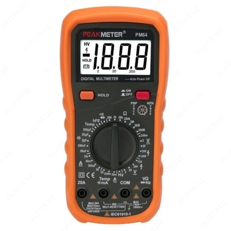 PM64 - raqamli multimetr