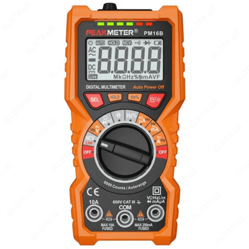 PM16B - raqamli multimetr (True RMS)