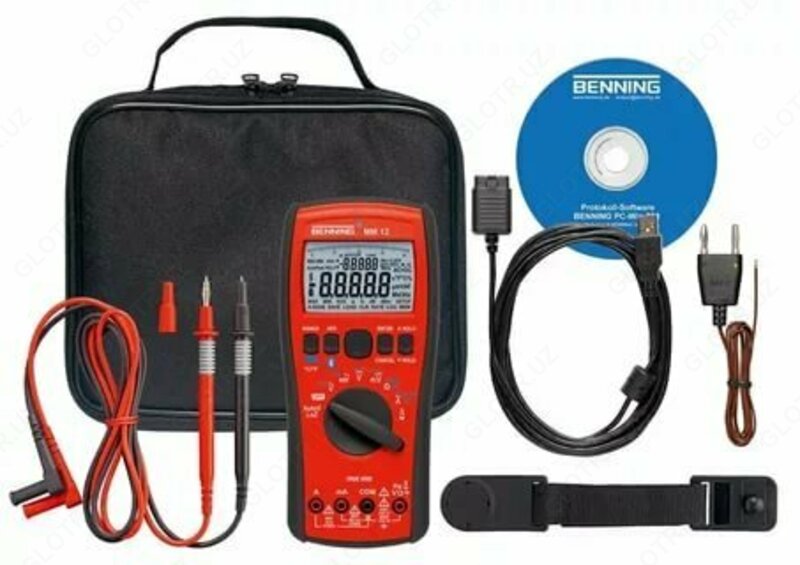 Benning ММ 12 — цифровой мультиметр TRUE RMS с функцией регистрации и интерфейсом Bluetooth