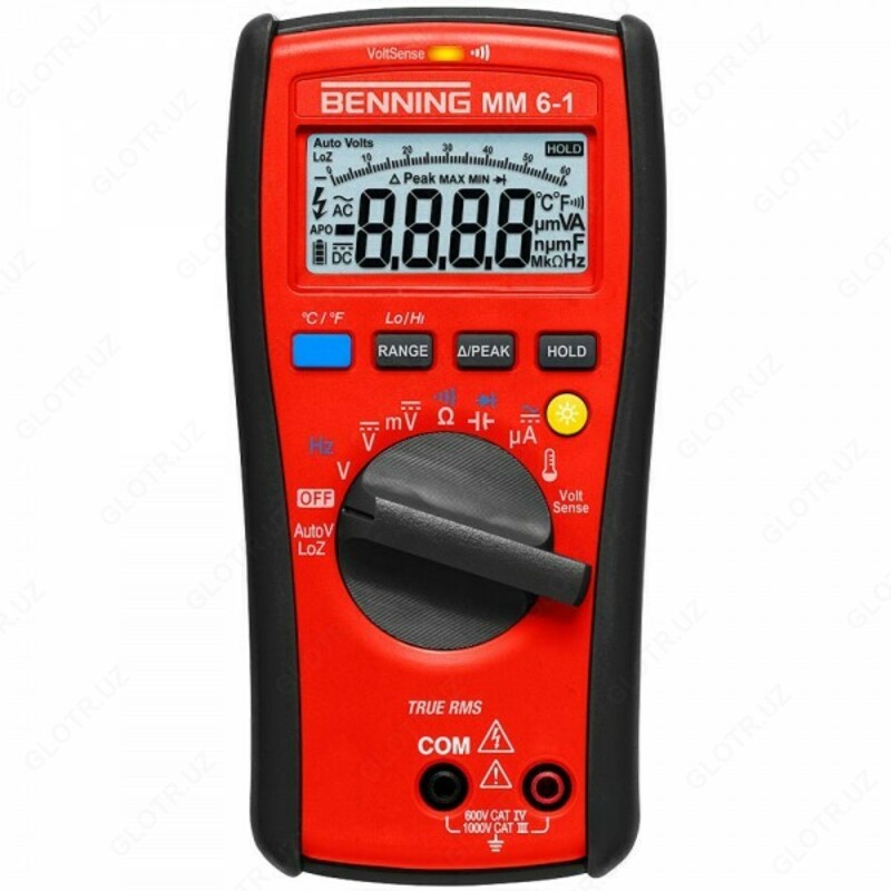 Benning MM 6-1 - raqamli multimetr TRUE RMS
