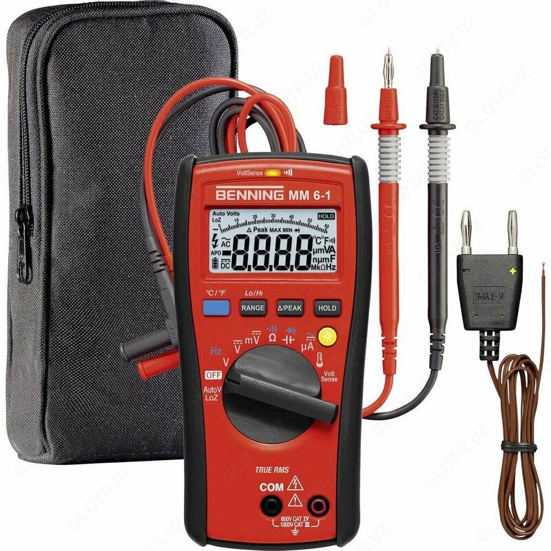 Benning MM 6-1 - raqamli multimetr TRUE RMS
