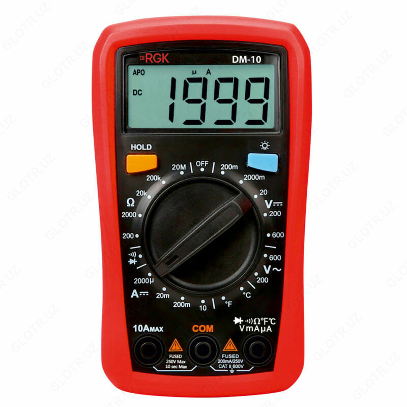 RGK DM-10 - raqamli multimetr