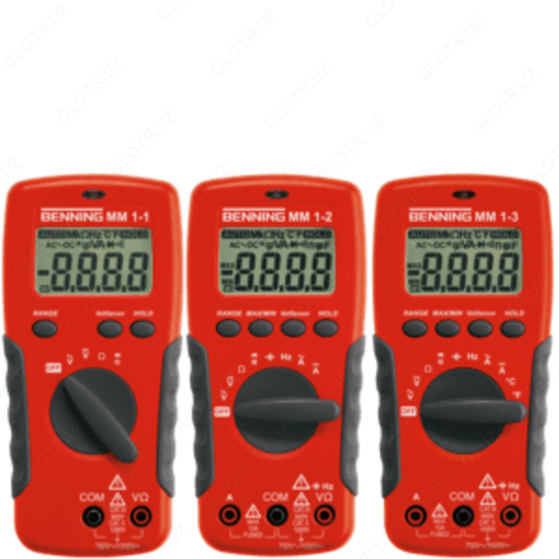 Benning MM 1-1 — цифровой мультиметр с бесконтактным датчиком напряжения