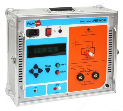 RET-MOM - mikroohmmetr