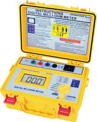 4136 MO - raqamli qarshilik o'lchagich - milliohmmetr