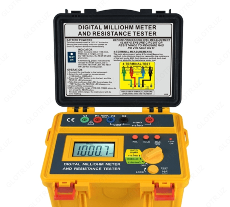 4338 mO — миллиомметр